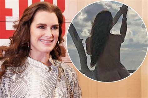 brooke shields pussy|Brooke Shields shares stunning nude photo in honour of Earth。